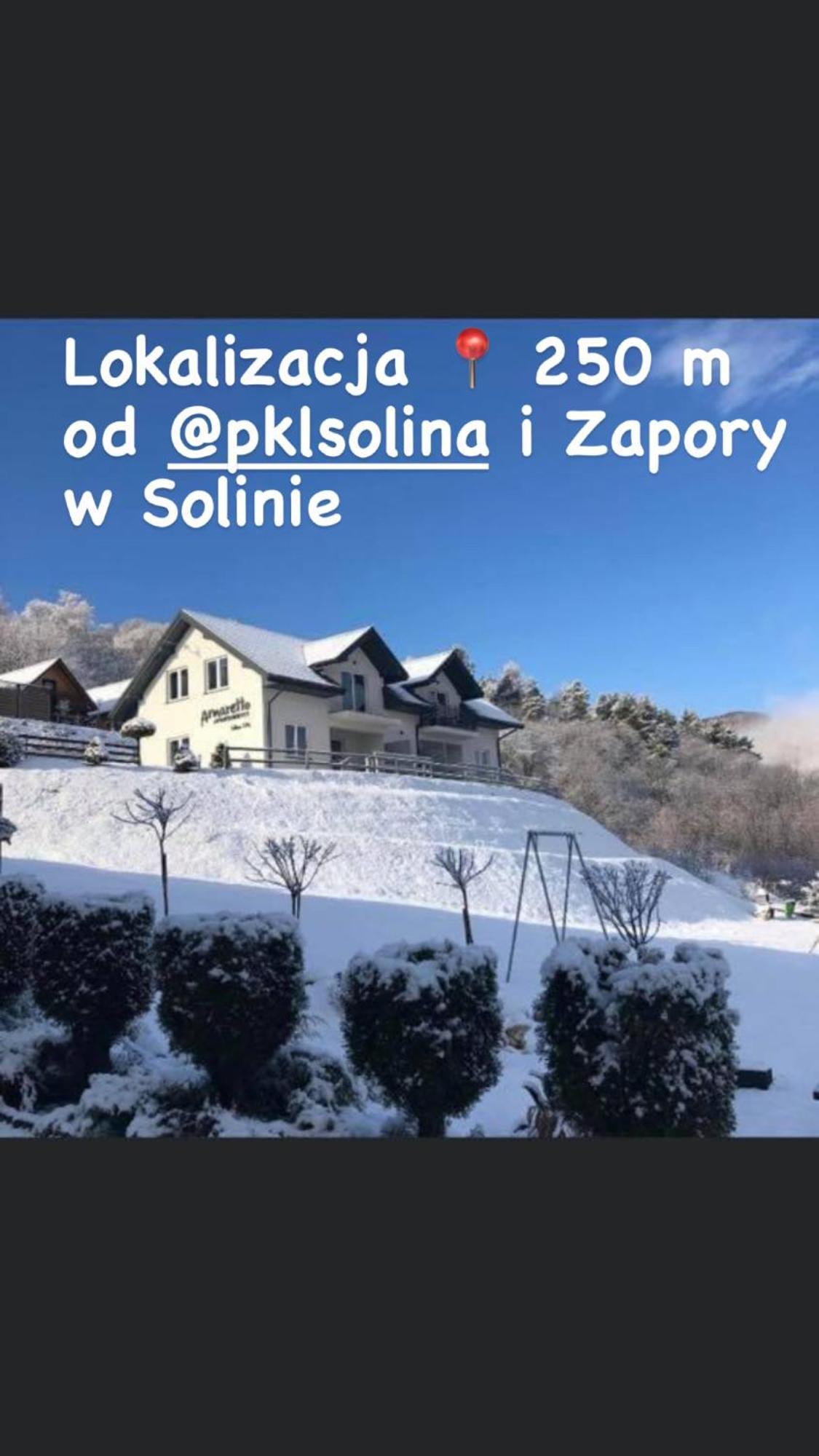 Amaretto Apartamenty Solina - Balia Z Jacuzzi I Sauna Solina (Podkarpackie) Kültér fotó